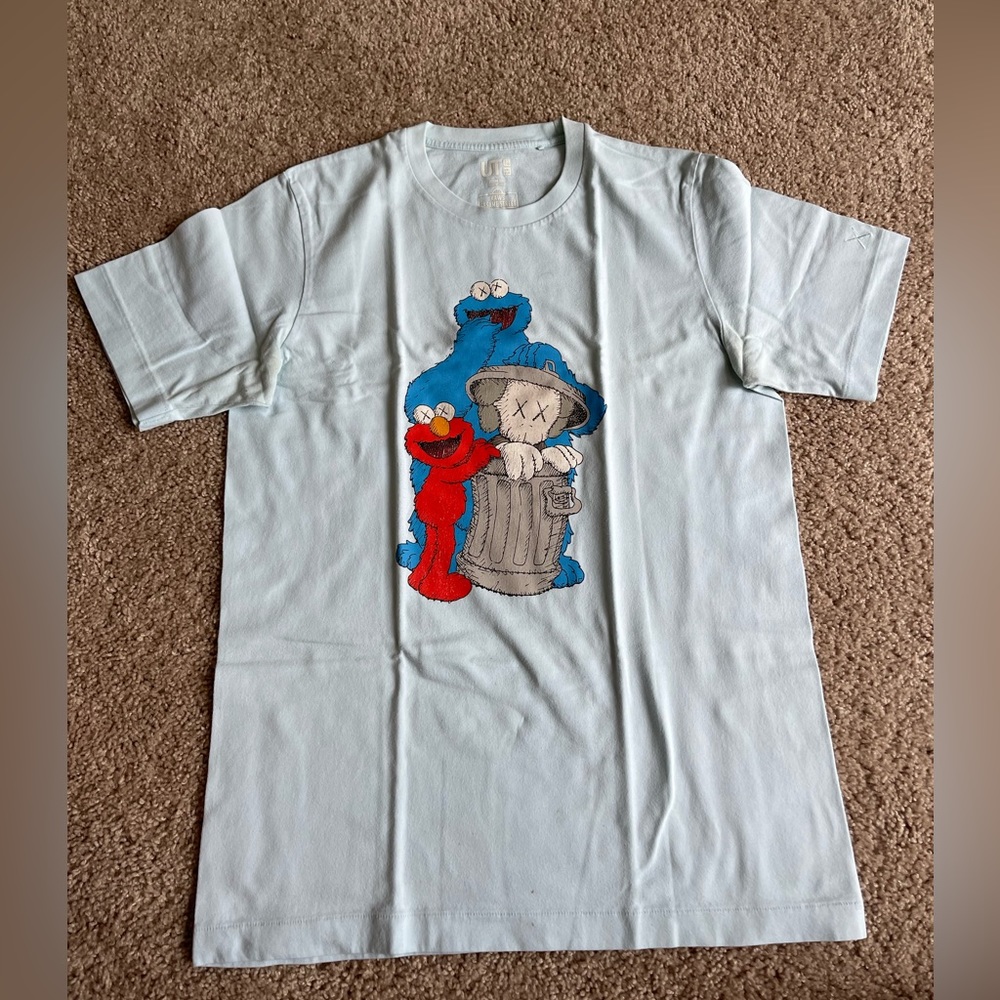 Uniqlo x Kaws Sesame Street collab shirt